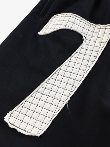 Double-Waisted Ruched Sweatpants