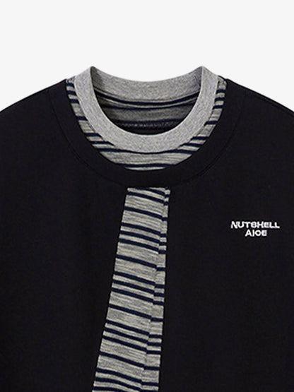 High Street Tie Embroidered Design T-shirt 