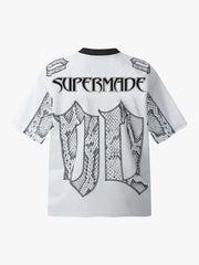 Jersey Style Snake Print T-Shirt - 2418 
