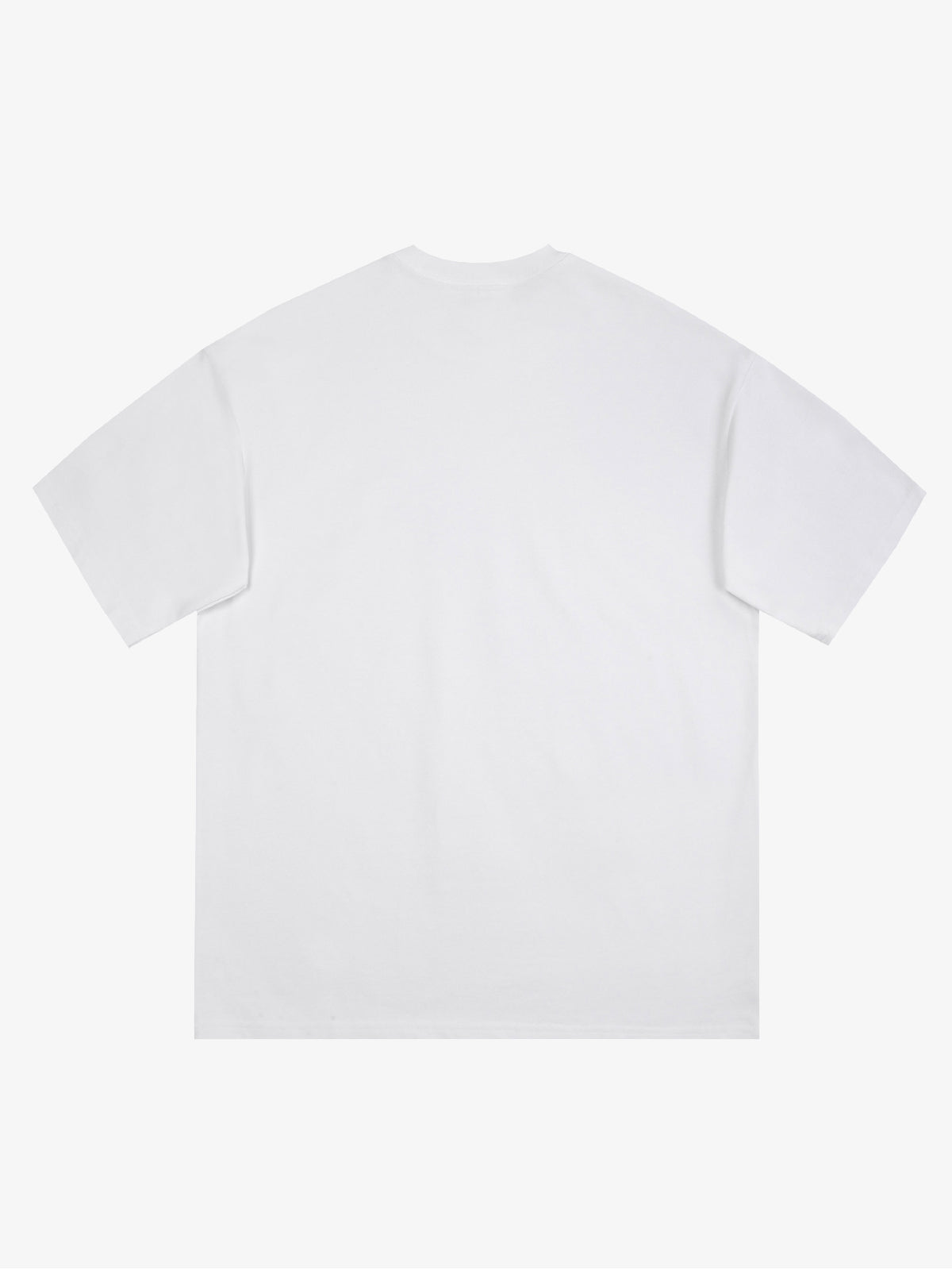 SUPERMADE Blue Art Graffiti Pattern T-Shirt 