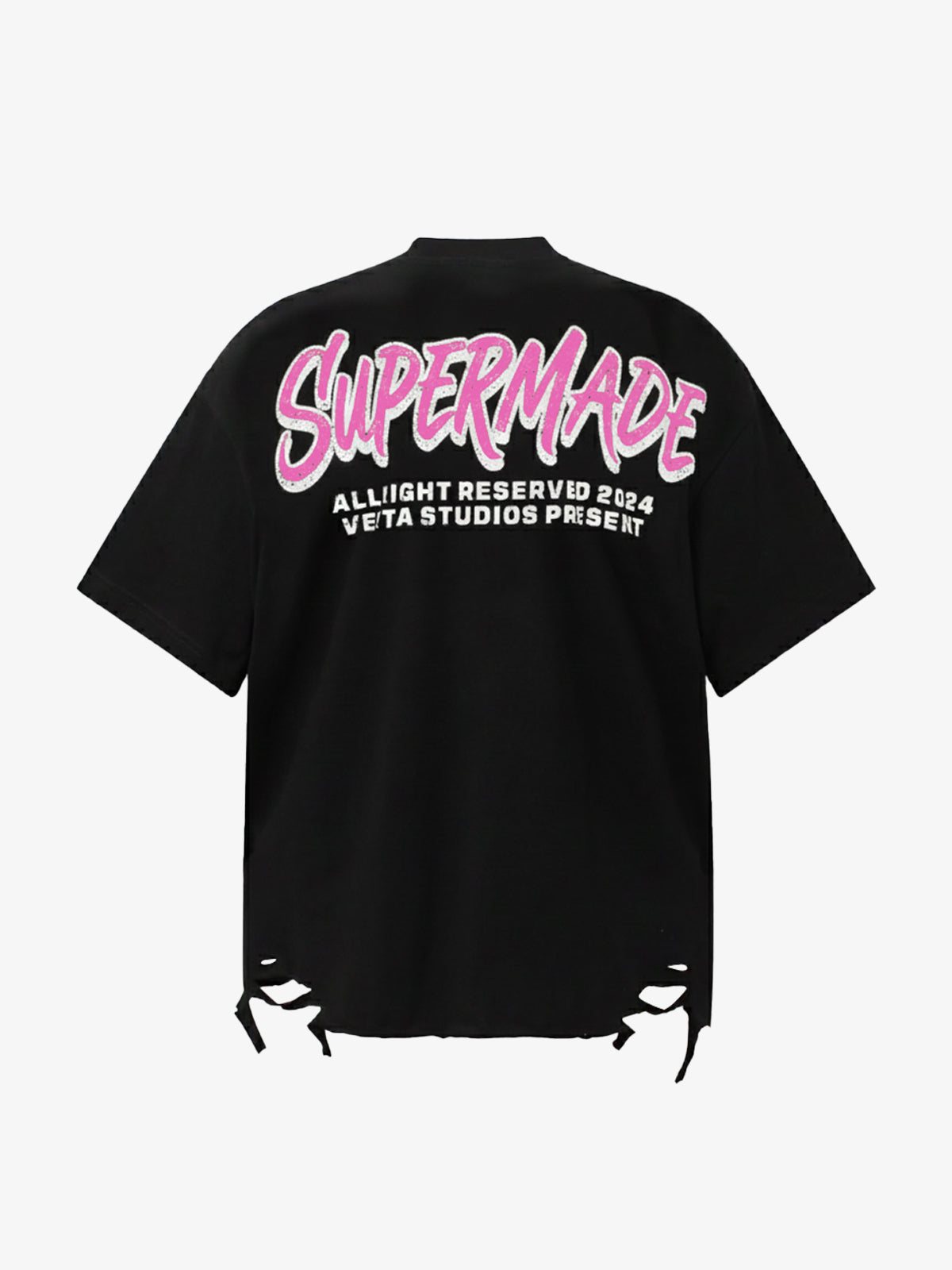 Maglietta grafica con lettere retrò