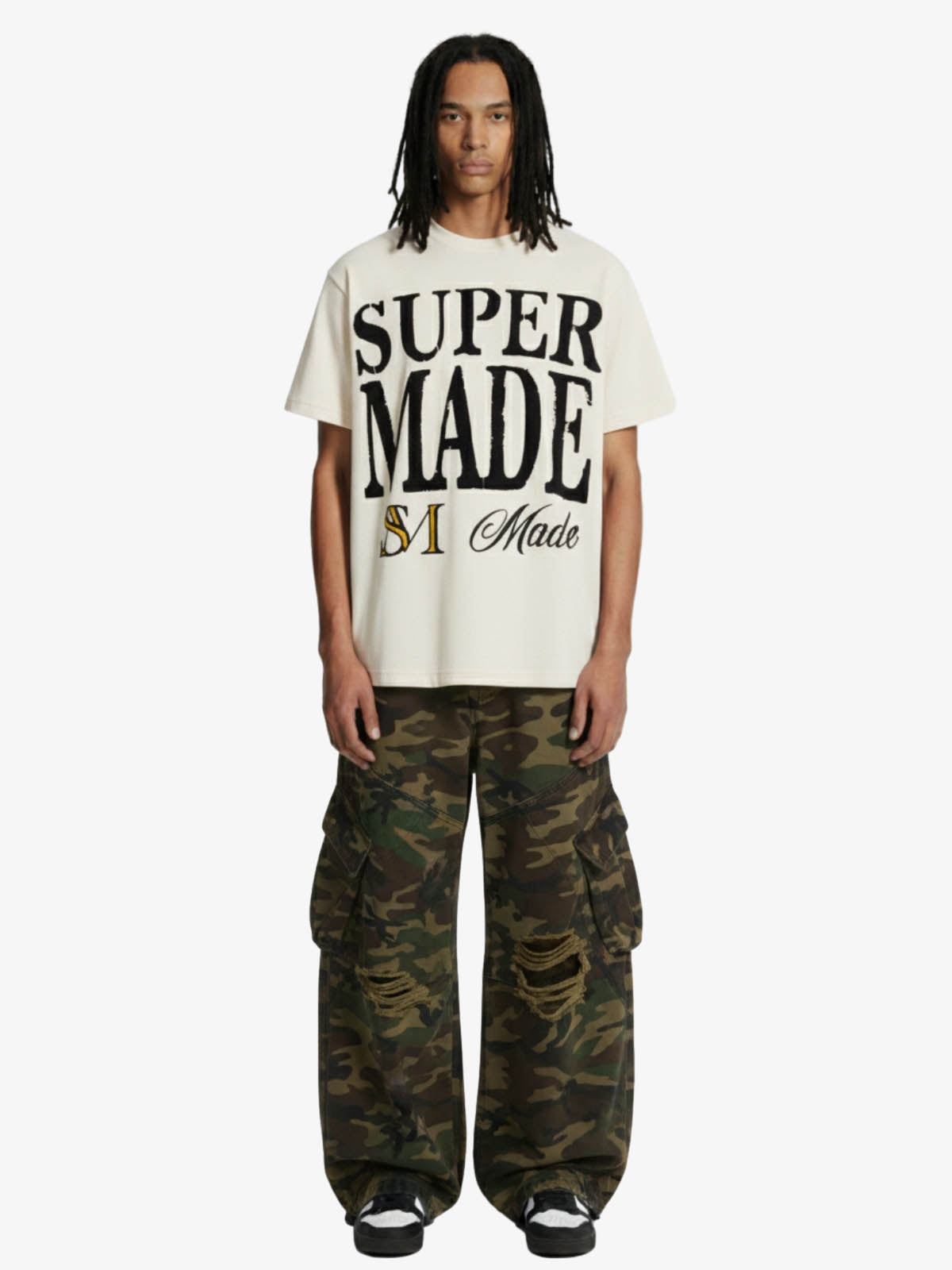 Typography Logo Print T-Shirt 