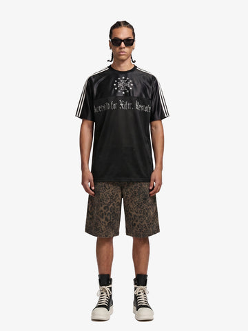 Supermade Gothic Chrome Mixed-Media Retro Jersey 