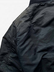 Scorpion Embroidered Washed Distressed Pilot Jacket