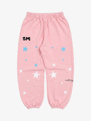 Star Foam Graphic Color Block Sweat Set