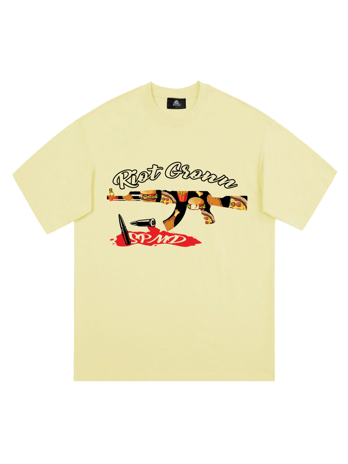 Original Funny AK Graphic Print T-shirt 