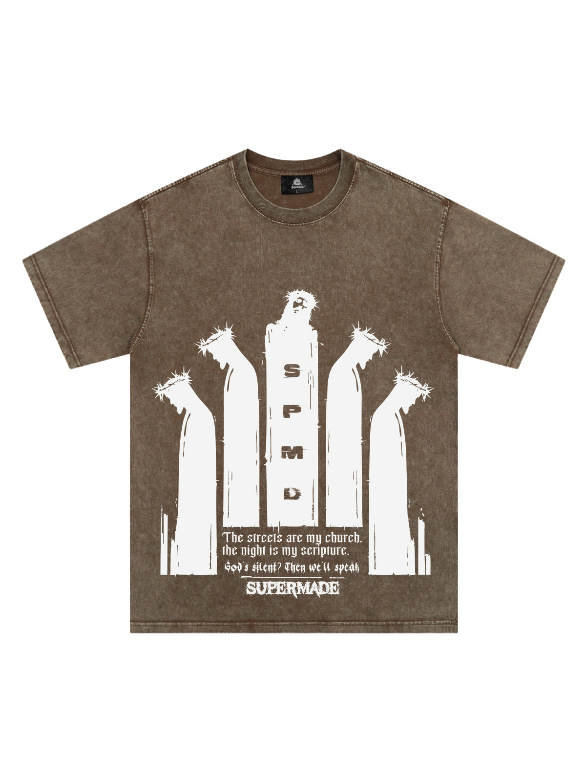Original Saint Slogan Graphic T-Shirt 