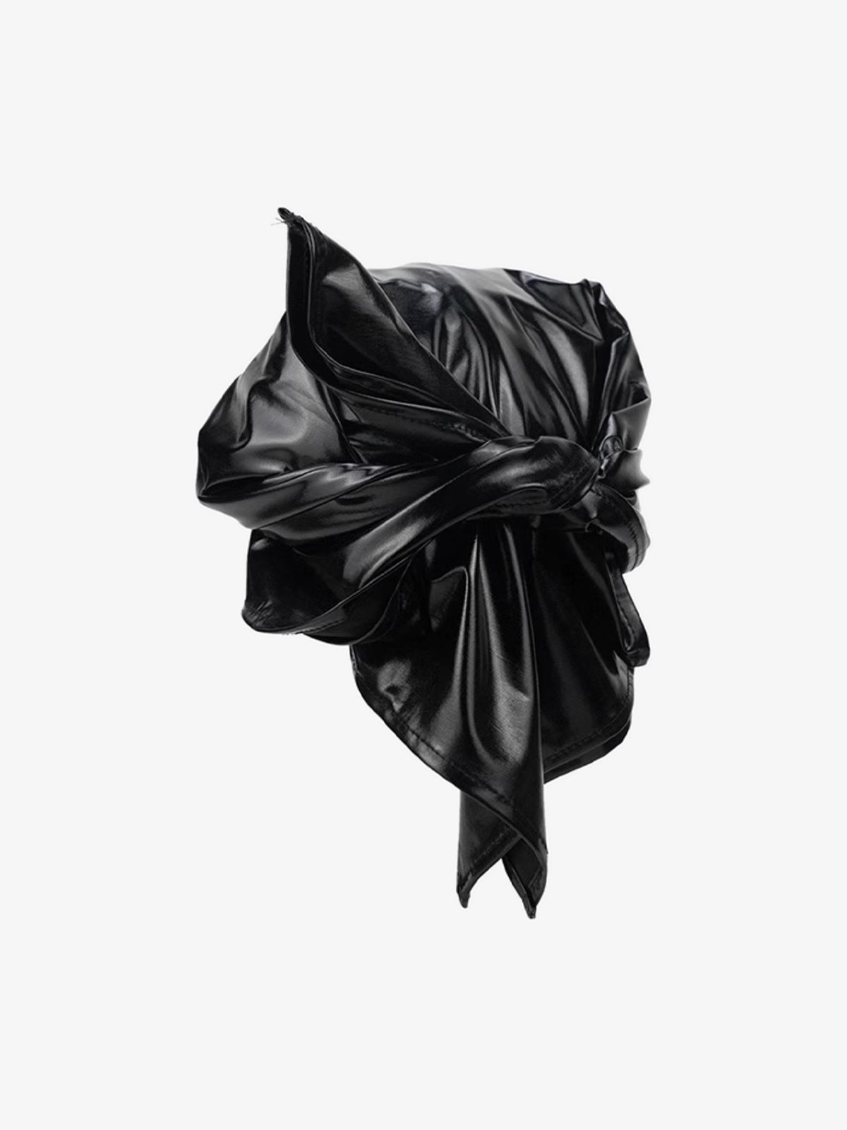 PU Leather Tie Back Bandana 