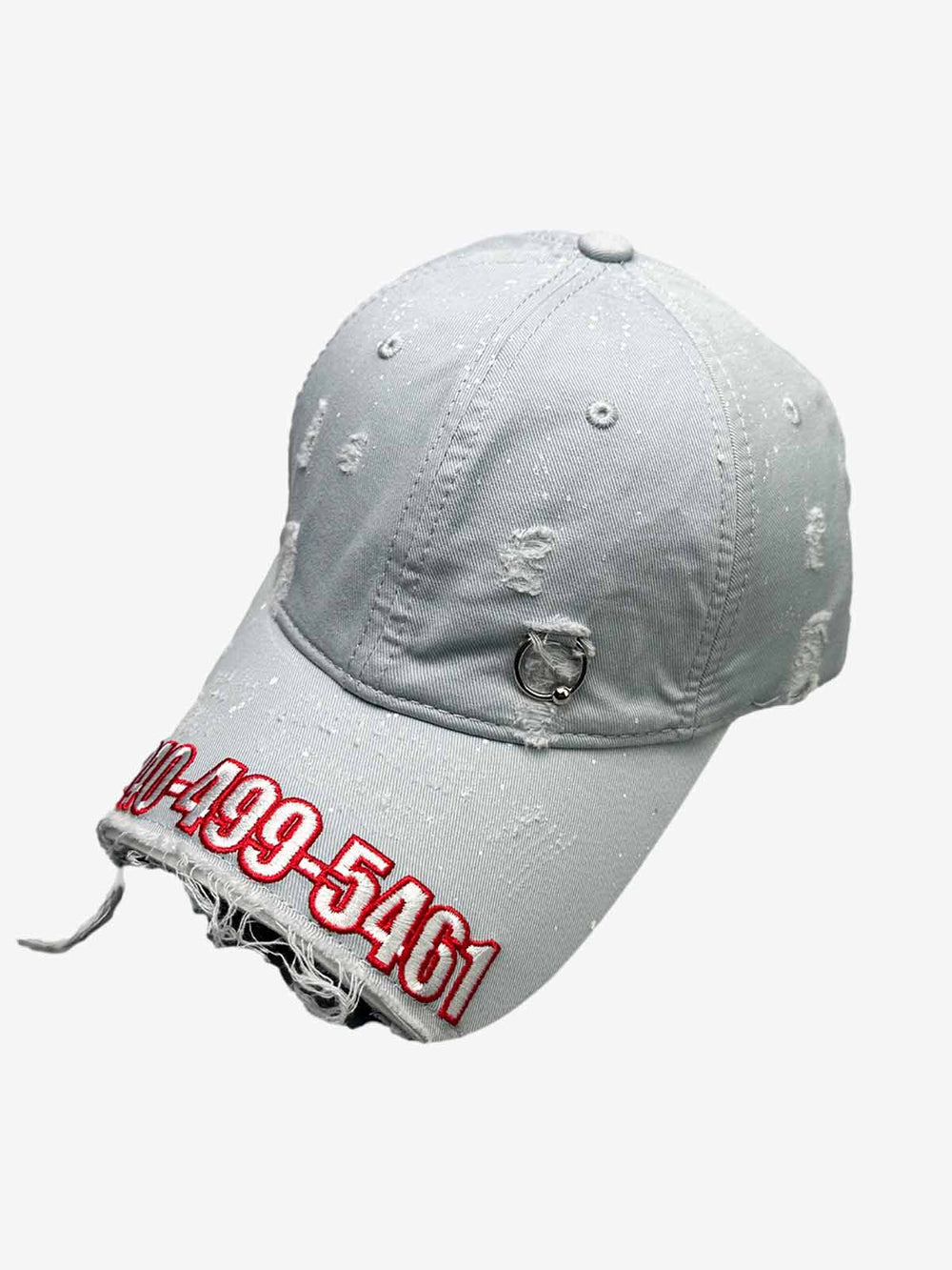 Baseballkappe mit gestickten Ziffern