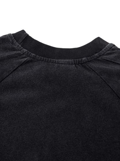Deconstruction Split Embroidered T-shirt 