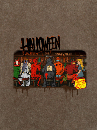 Thesupermade Halloween Pub Party T-shirt 