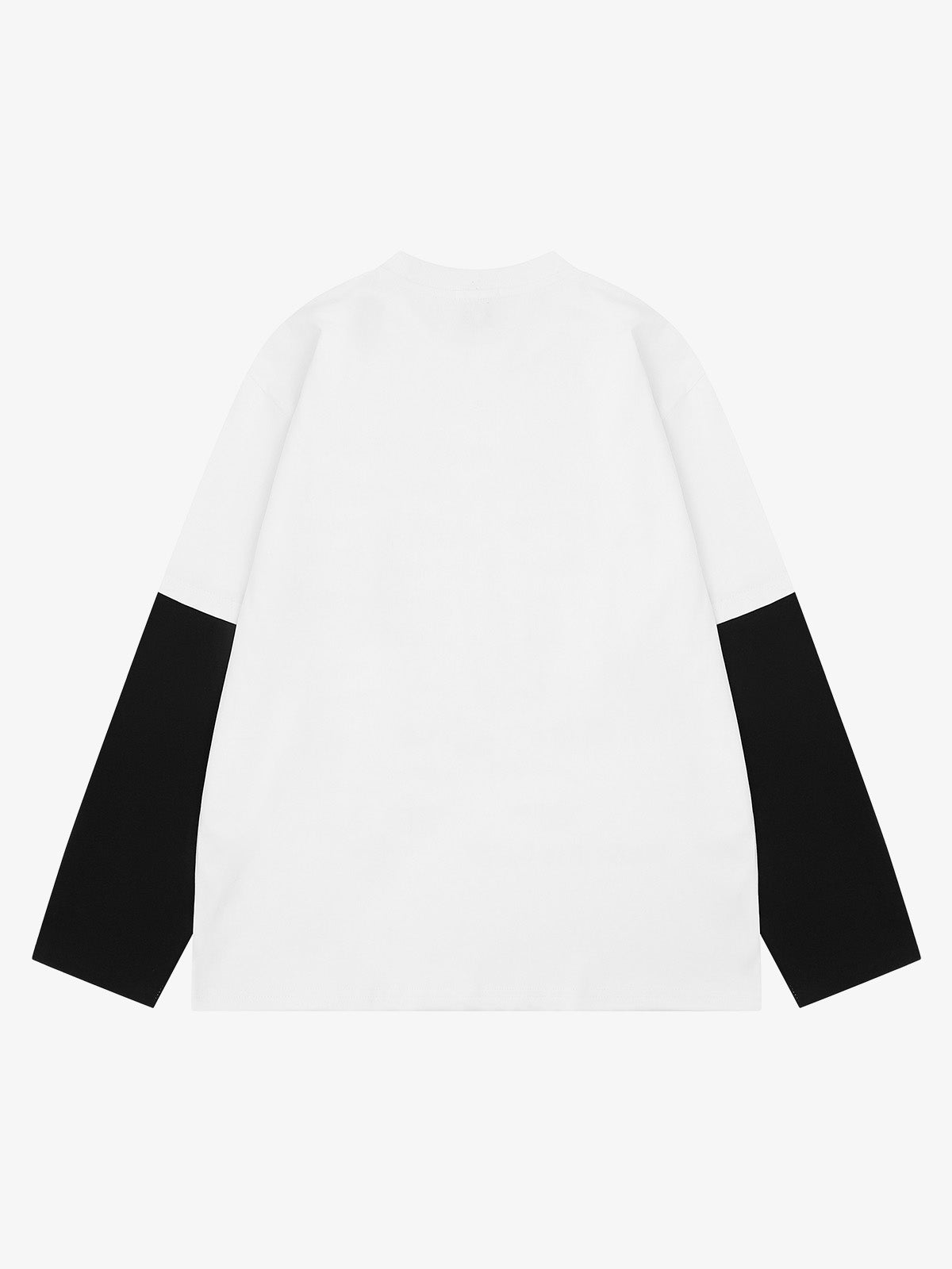 Langarmshirt mit dunklem Grafikprint