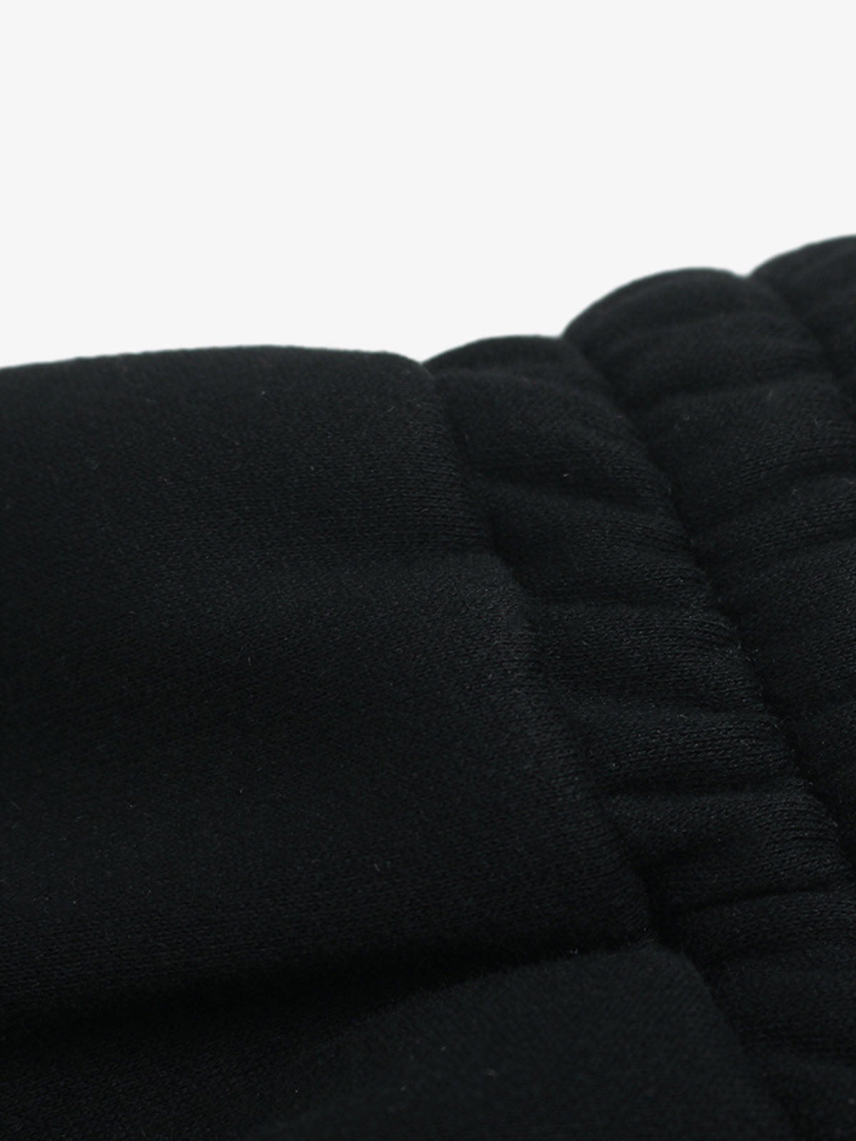 Retro Graphic Fleece-Lined Baggy Sweatpants 