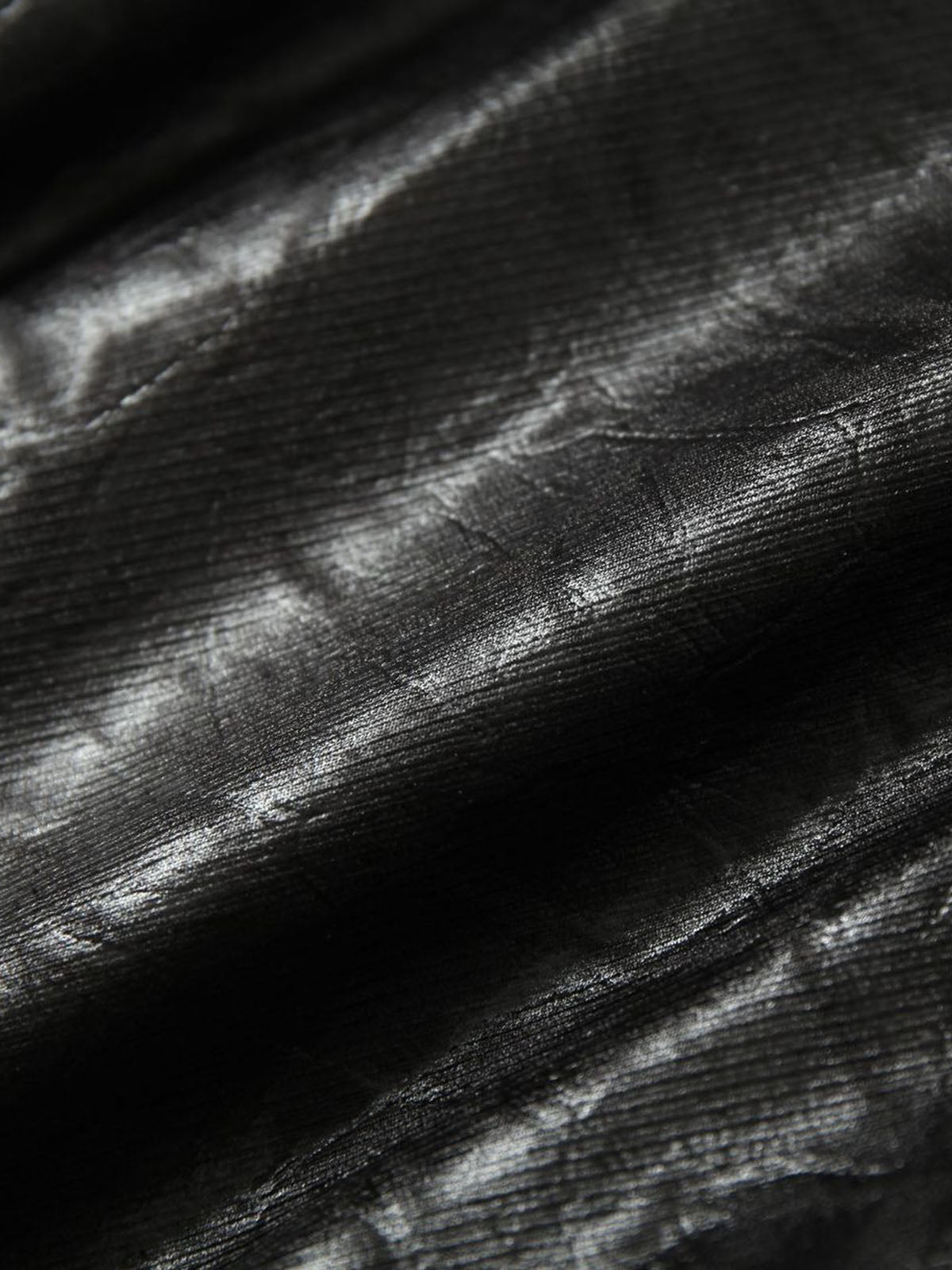 Lace Lettering Fur Hooded Leather Quited Jacket 