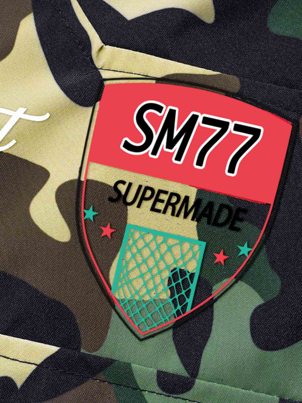 Camouflage Hoodie with Unique Pink and Black Pattern for Casual Wear 