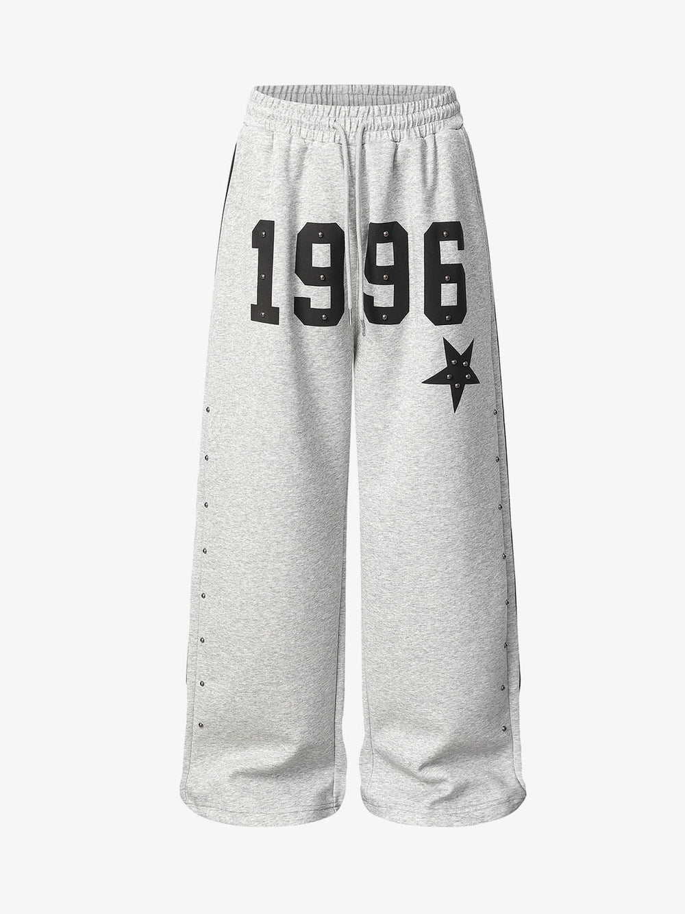 1996 Studded Graphic Wide-Leg Sweatpants