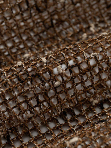 Open-Knit Mesh Layering Tank 