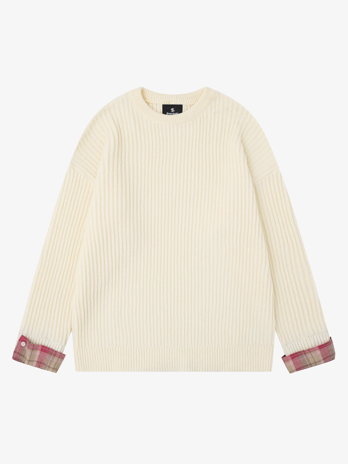 Striped Crew Neck Sweater for Women - Stylish and Cozy Winter Knitwear 
