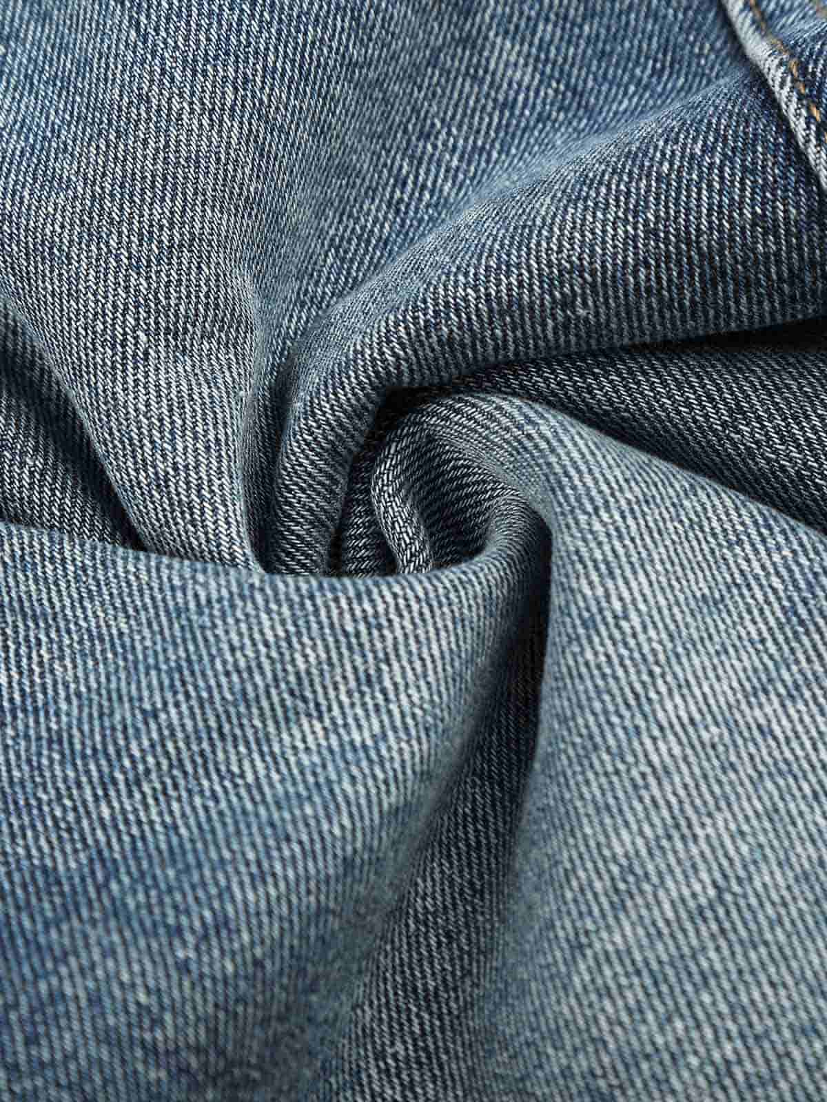 Arbeitskleidungs-Shorts mit Farbblockmuster