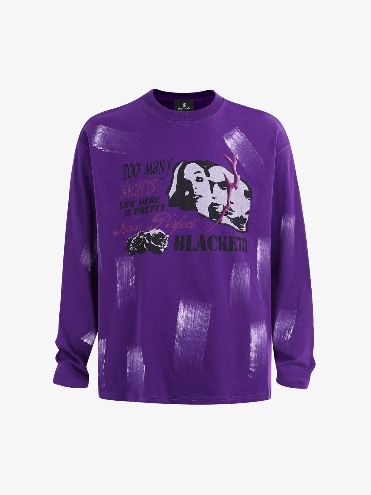 Stylish Graphic Long Sleeve T-Shirt for Men - Perfect for Casual Wear 