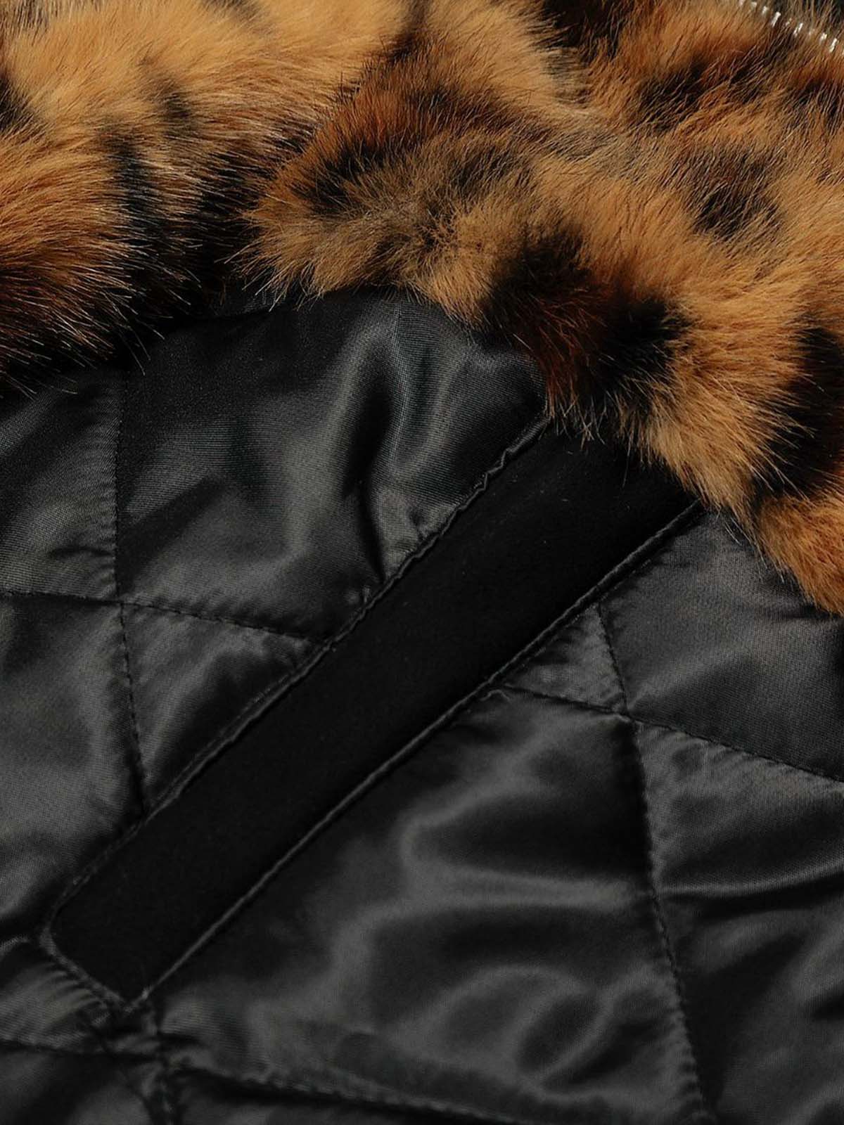 Leopard Print Hooded Jacket with Faux Fur Trim for Men - Trendy Winter Fashion 