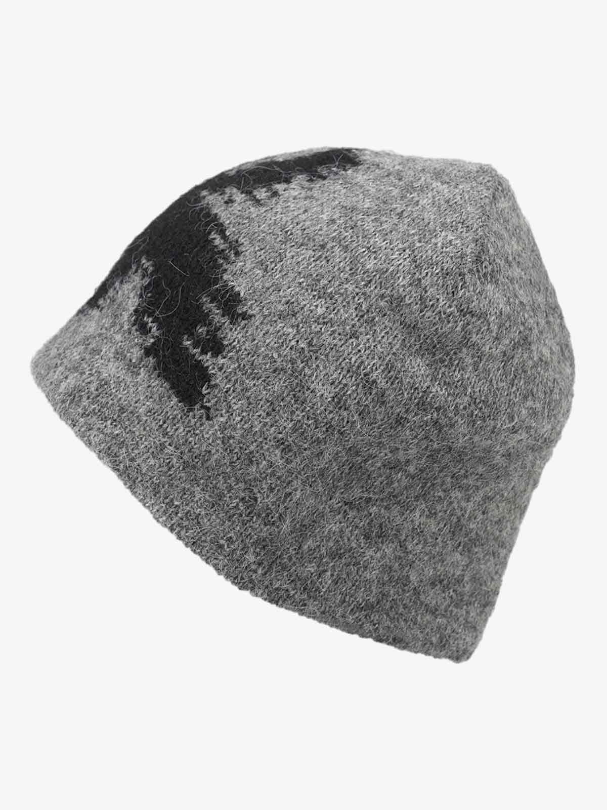 Stylish Knit Beanie with Unique Leaf Design for Winter and Fall 