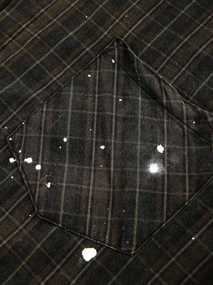 Retro Cleanfit Plaid Shirt 