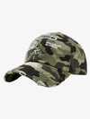 Letter Embroidered Washed Distressed Baseball Cap