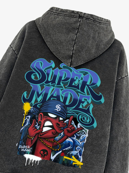 Stylish Graphic Hoodie with Bold Artwork for Casual Wear 