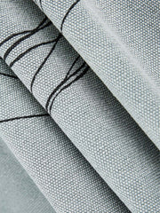 Stylish Grey Tie with Elegant Black Stitching for Formal Events 