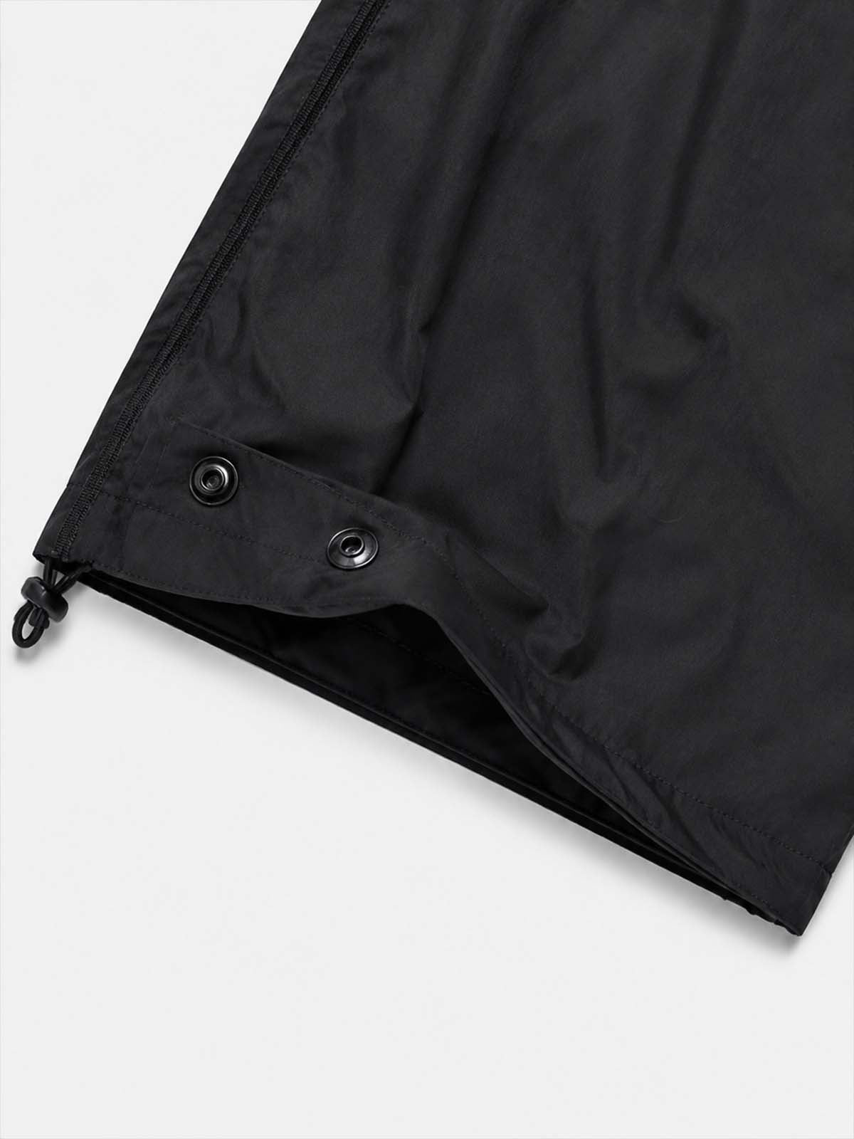 Embroidered Cropped Windbreaker Jacket & Relaxed Pants Set
