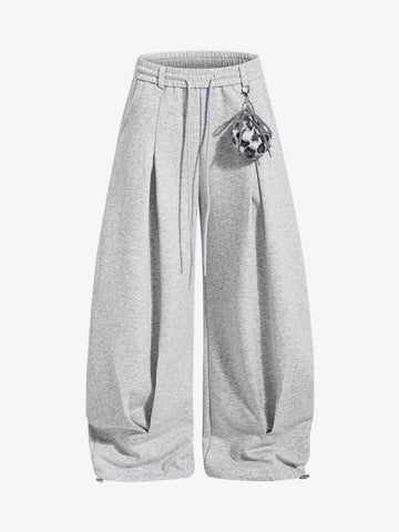 Detachable Accessory Printed Casual Sweatpants