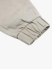 Asymmetrical Zip Metal Buckle Bomber Jacket