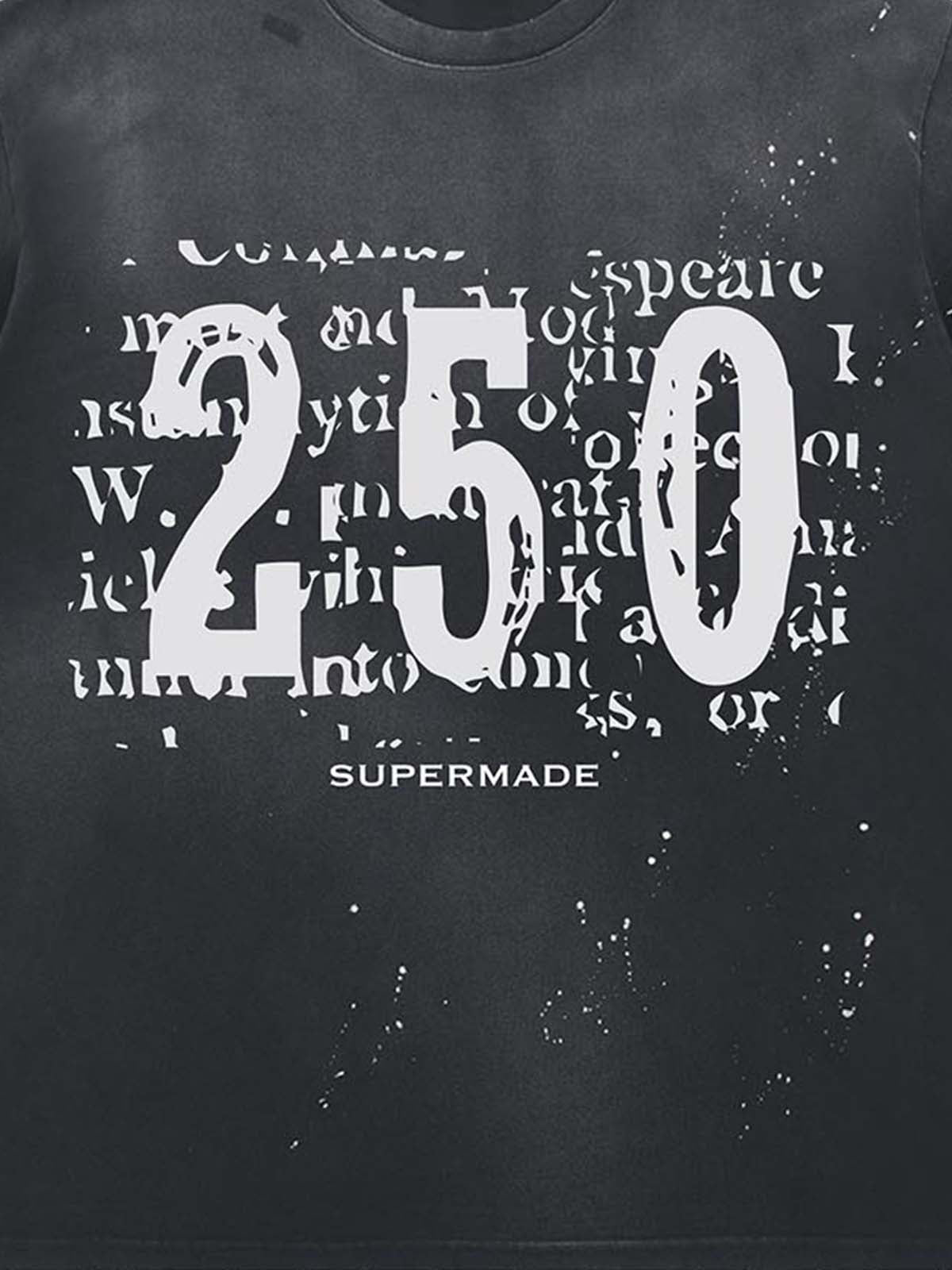 Newspaper Typo 250 Washed T-Shirt 