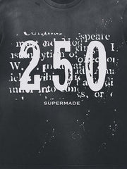 Newspaper Typo 250 Washed T-Shirt 