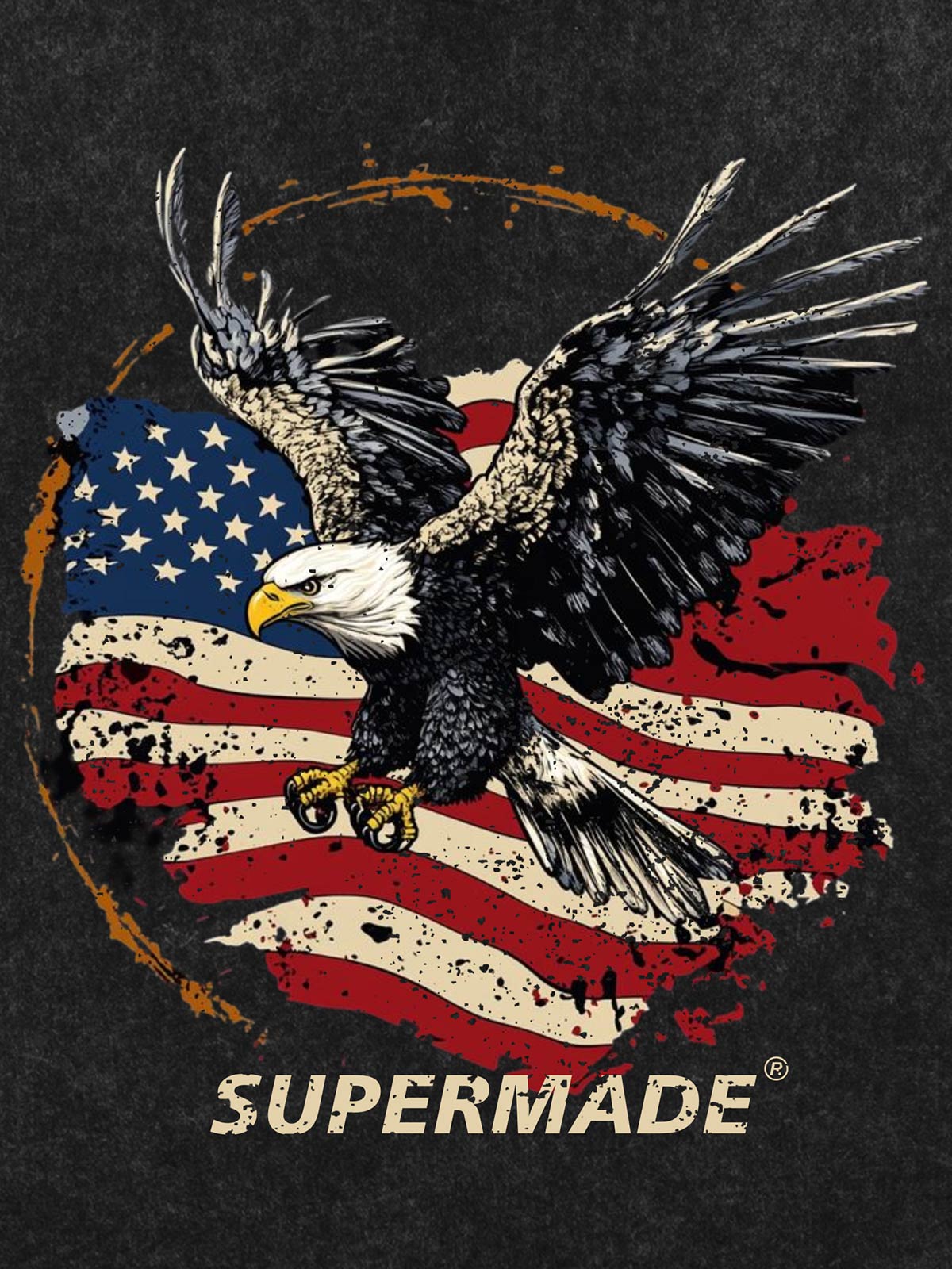 Original Statue of Liberty Design Graphic T-Shirt 