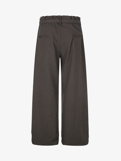 Pleated Tailored Casual Trousers