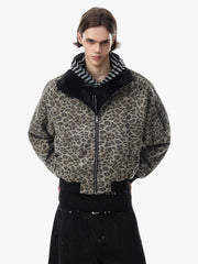Leopard Reversible Faux-Fur Coat