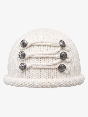 Napoleon Sash Graphic Rolled-Cuff Beanie