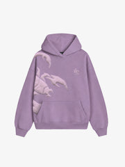 Cotton-Blend Terry Towel Embroidered Hoodie & Wide-Leg Sweatpants Set