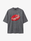 T-shirt streetwear oversize en daim