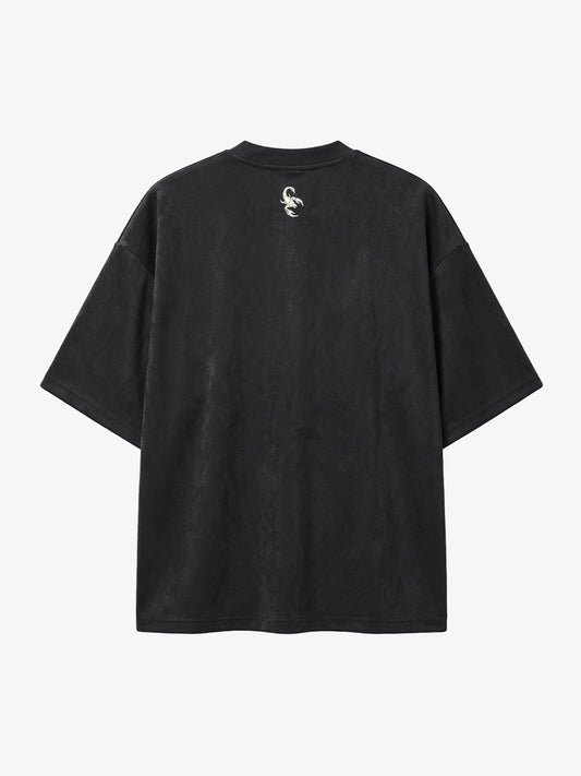 T-shirt streetwear oversize en daim