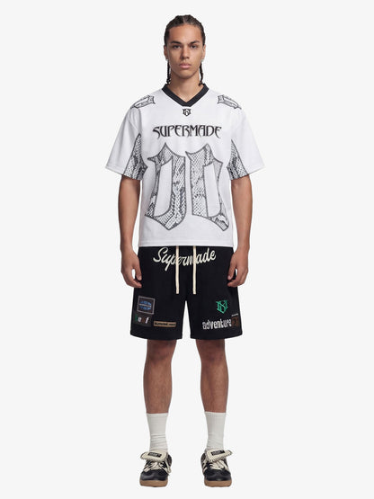 Street Graphic Drawstring Shorts 