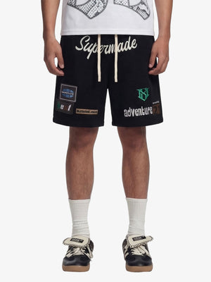 Street Graphic Drawstring Shorts 