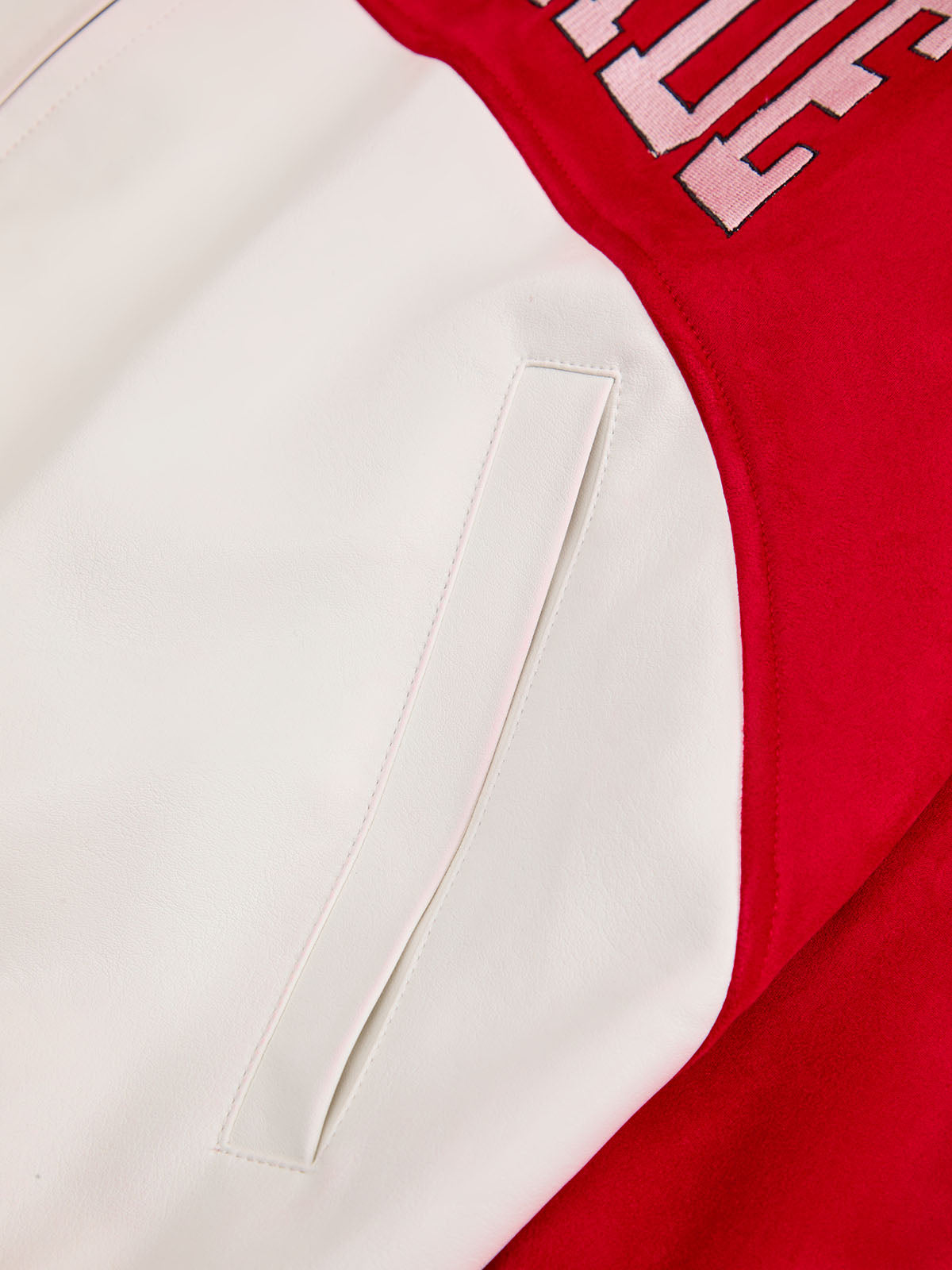 Original Contrast Color Varsity Jacket