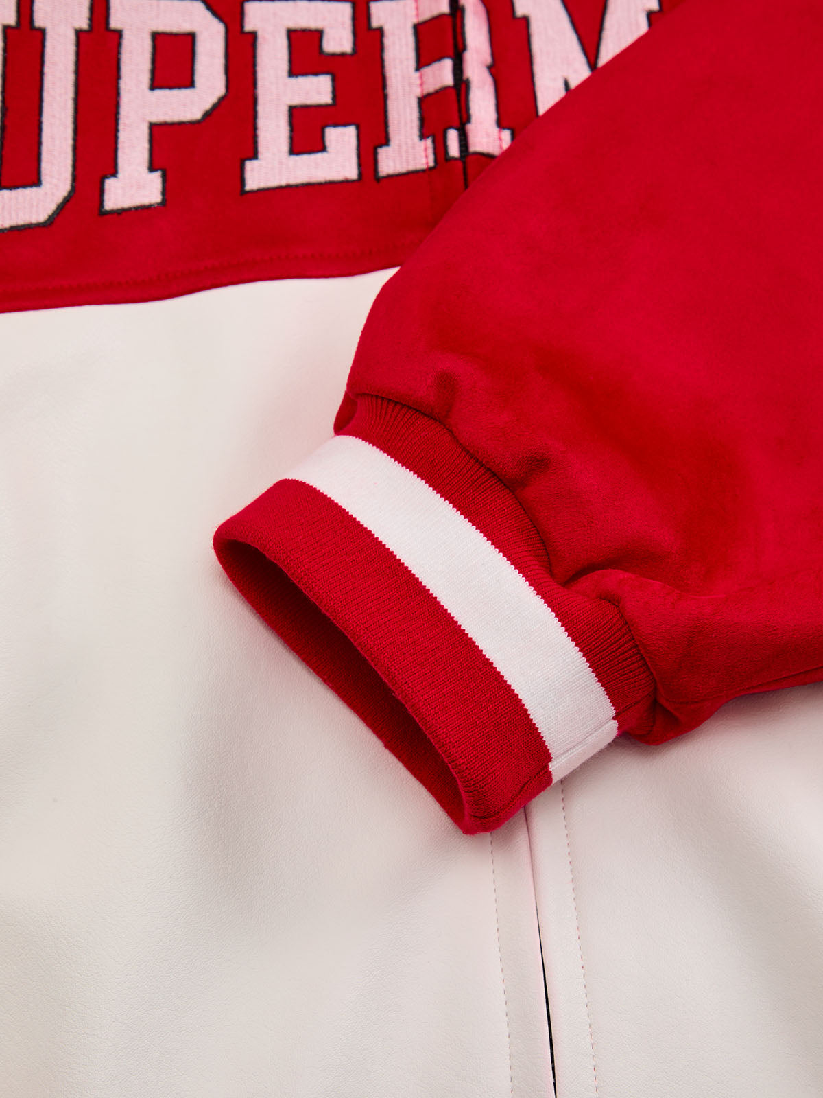 Original Contrast Color Varsity Jacket
