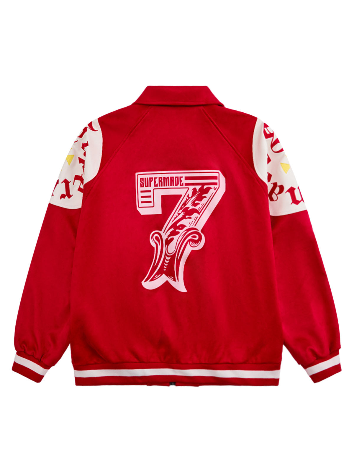 Original Contrast Color Varsity Jacket