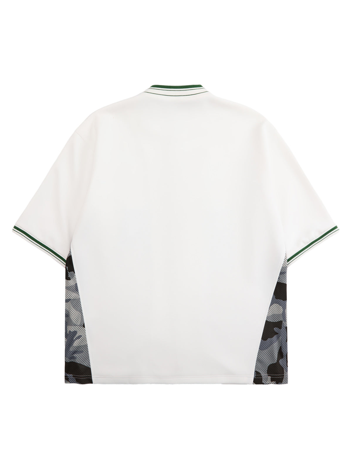 Original Camouflage Spliced Baseball T-Shirt - 2350