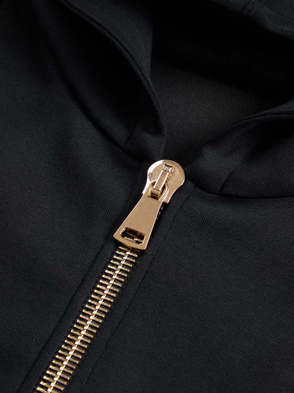 Original Embroidered Zip Up Hoodie 