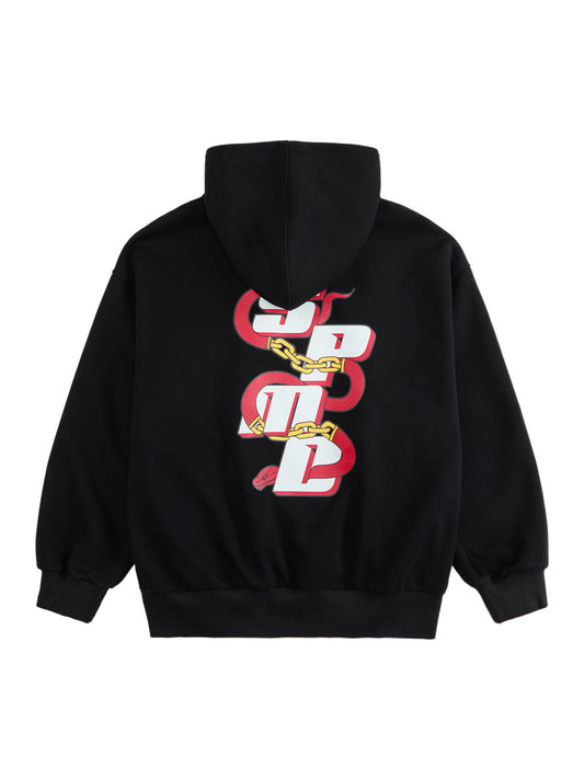 Original Embroidered Zip Up Hoodie 